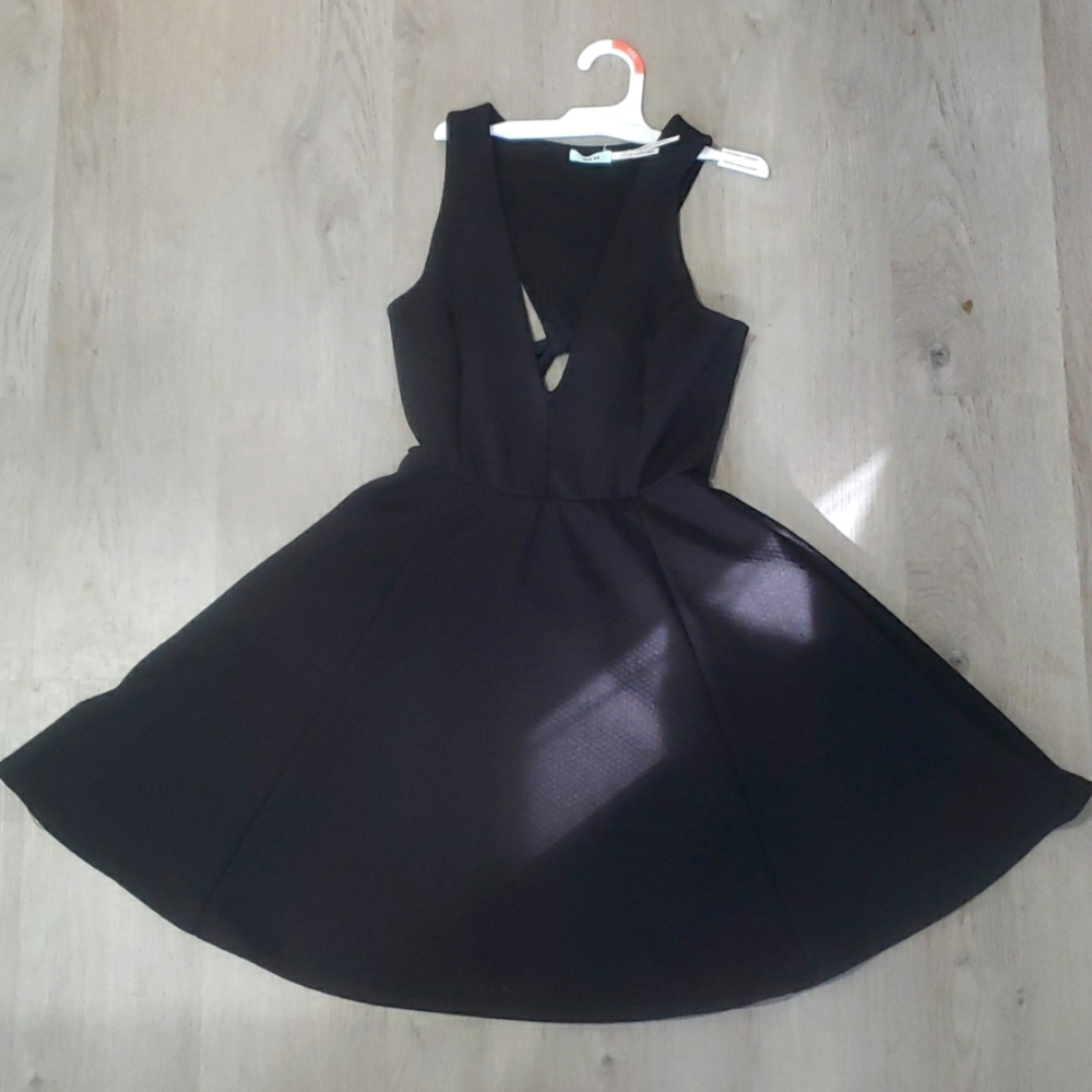 Kimchi Blue cutout-back skater dress